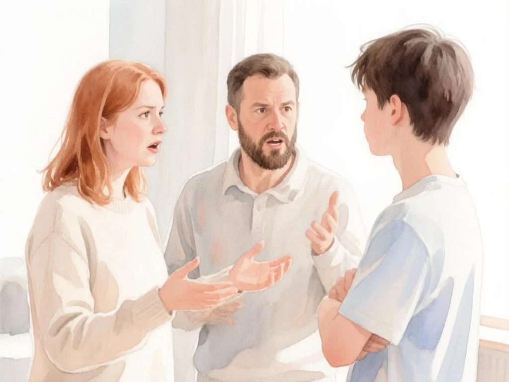 Семейный совет: диалог родителей и подростка